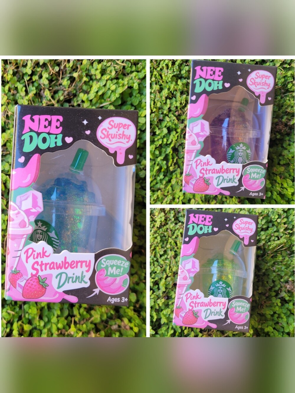Starbucks MiNI Pink Drink Squishy Inspired